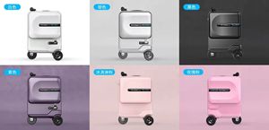 2024 Offre Spéciale <span class=keywords><strong>Airwheel</strong></span> 20 pouces Ridable valise amovible Power Bank batterie Smart valise - Product Image 5