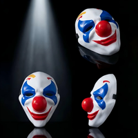 Masque de Clown Peace Elite en Plastique, Masque de Joker Grotesque, Drôle et Hilarant, pour Fête Costumée et Farces
