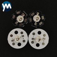 5W Chip 395nm Twin-core SMD Led daya tinggi Hpl untuk Led Uv lampu Smd 3W ungu Violet LED UV