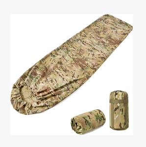 Imperméable Ripstop Multicam Woodland Camouflage Extérieur Shell Momie <span class=keywords><strong>Sac</strong></span> <span class=keywords><strong>de</strong></span> <span class=keywords><strong>Couchage</strong></span> Bivy Cover Sack Système <span class=keywords><strong>de</strong></span> <span class=keywords><strong>Couchage</strong></span> Modulaire - Product Image 1