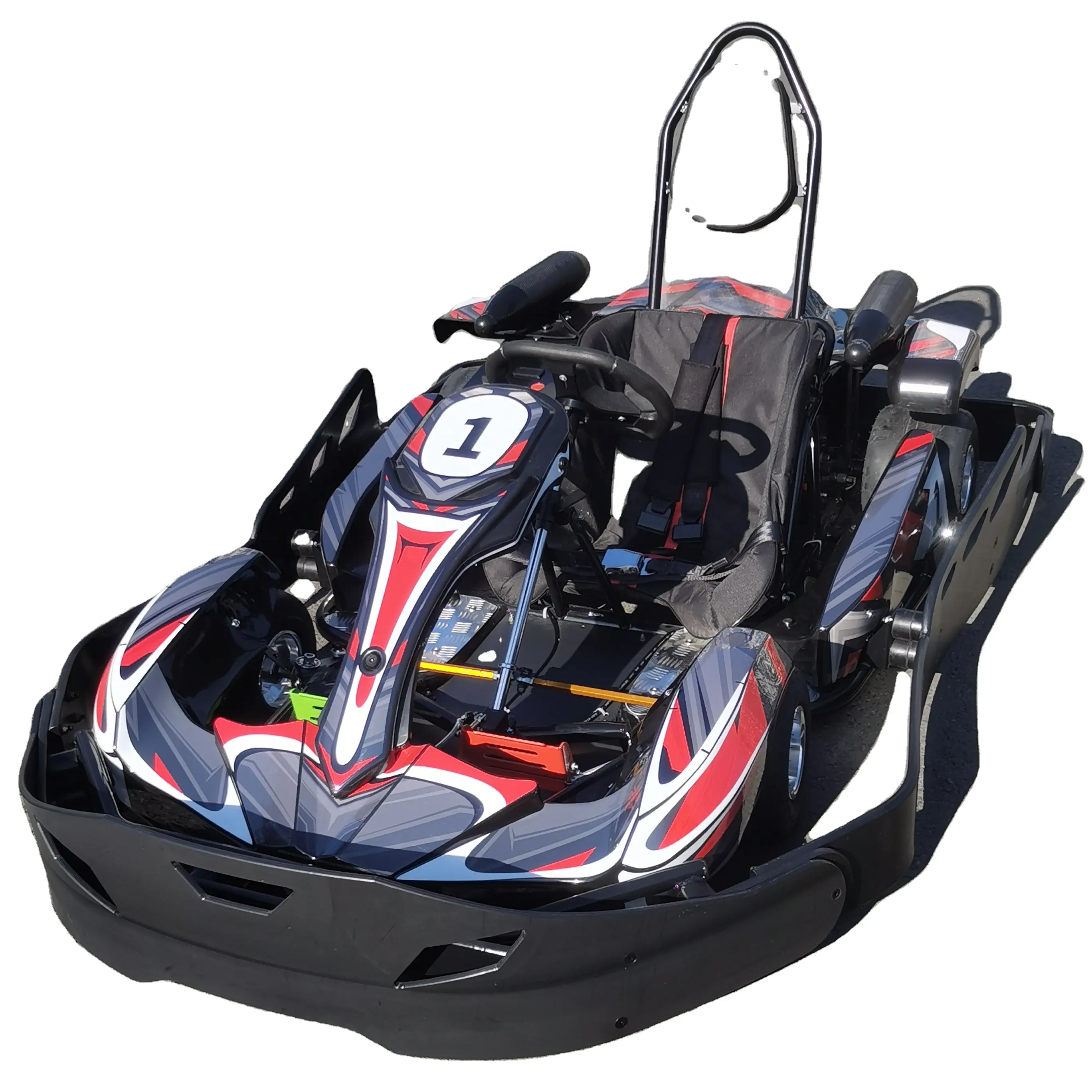 Kart à pédales adulte bon marché monoplace de haute qualité kart électrique