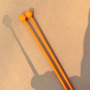 Mazos de plástico redondos con cabeza de plástico duro, palo de percusión para niños, instrumento musical Orff, accesorio musical al por mayor - Product Image 4