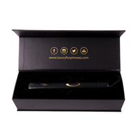 Custom Private Label Rigid Board Gift Flat Iron Packaging Box Hair Straightener Packaging Box