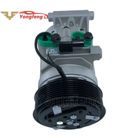 Hochwertiger SP21C 8PK 24V 127mm Auto klimaanlage Kompressor für JAC StarR yder Hyundai County Bus 010322 9925058110