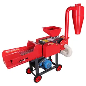 hot sale multifunctional automatic feeding mill crushing grass hay cutter grains animal feed processing machines