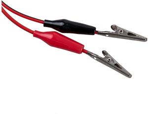 2pcs 1 metro cocodrilo clip AV de prueba, Banana macho Cable de conector Dual de sonda de 35mm de cocodrilo clip 1 M para multímetro - Product Image 4