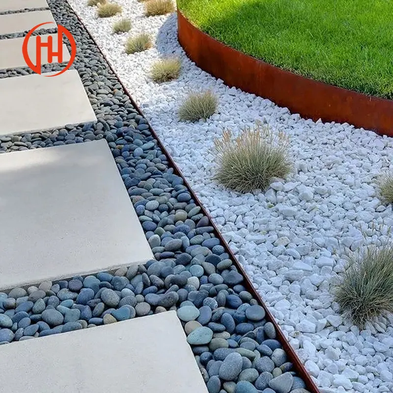 Borde de cama de jardín de Aluminio flexible | Borde de pavimentación de borde de césped flexible