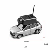 Voiture RC avec caméra 1:64, mini voiture RC, kit de rangement, 2,4 GHz, caméra WiFi 720P, voiture télécommandée pour garçons et enfants