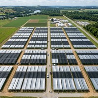 Filet d'ombrage tricoté en HDPE vierge haute densité pour serres et jardins, protection UV, rafraîchissement et protection solaire pour cultures