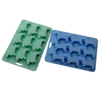 Moules en silicone personnalisés en forme d'animaux, fabrication OEM ODM, adaptés aux chocolats faits main, aux desserts, aux coffrets cadeaux, aux moules en silicone pour chocolat DIY
