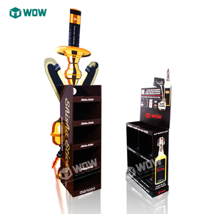 Tùy Chỉnh Có Thể Gập Lại Siêu Thị Bán Lẻ Các Tông Sóng Năng Lượng Uống Đồ Uống Đồ Uống Hiển Thị Kệ Tầng Đứng Có Thể Tái Chế - Product Image 6