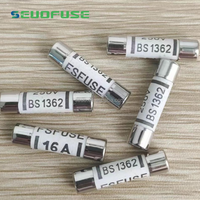 UK Plug Top British Fusible Bs1362 Céramique 1A 3A 5A 10A 13A 20A 240V 250V 6*25mm Haute Classe BASSE Tension 1A-20A 6x25mm