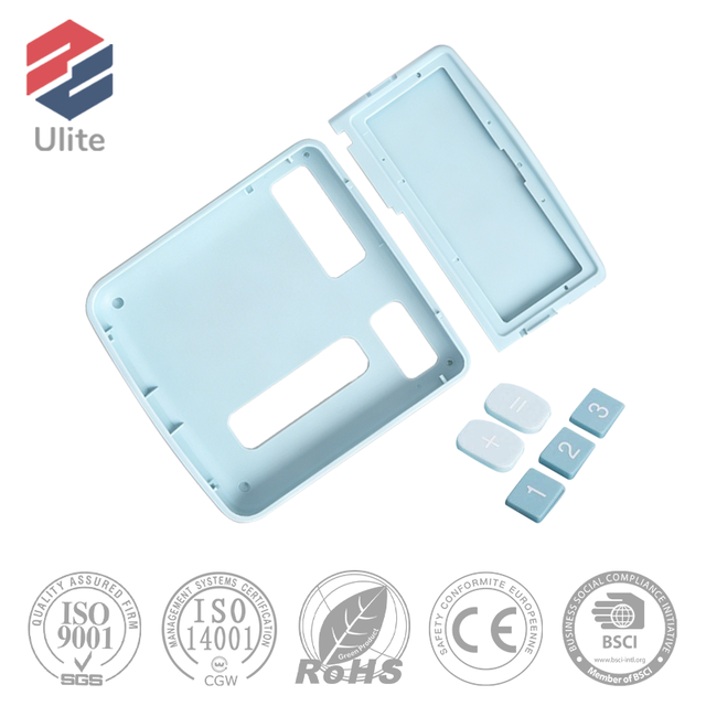 Precision Injection Mould Calculator Shell PC Polished Finish Desktop Calculator Shell Premium Look Case Injection Molding Parts
