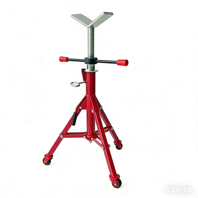 Pipe Stand"20-37" Heavy-Duty Pipe Stand Adjustable Folding Pipe Jack Stand Welding Jack Stands Head Pipe Stand