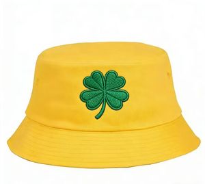 Sombrero de Pescador de Mezclilla Formal con Logotipo Personalizado y Bordado para el Día de San Patricio Irlandés, Protección Solar y Pesca al Aire Libre - Product Image 1