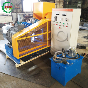 Machine d'extrudeuse de soja maïs blé <span class=keywords><strong>orge</strong></span> soja poisson farine ingrédients flottant poisson alimentation ligne d'extrusion à vis unique machines - Product Image 3