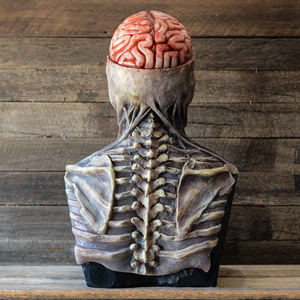 Máscara de grito de terror de Halloween nueva llegada cabeza completa tamaño adulto Cosplay cara disfraz cráneo esqueleto máscara para adultos - Product Image 4
