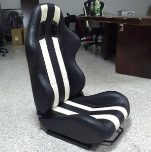 Водонепроницаемое многофункциональное спортивное сиденье из черной и белой кожи, хит продаж, сиденья для зрителей, черные гоночные сиденья, симулятор, игровое кресло - Product Image 3