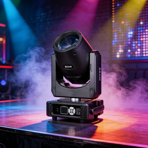 Luz <span class=keywords><strong>de</strong></span> Escenario Móvil <span class=keywords><strong>de</strong></span> 250W con Pantalla LCD Mini Beam <span class=keywords><strong>de</strong></span> Alta Calidad, Ideal para Bodas, DJ, Eventos, Fiestas y Discotecas - Product Image 1