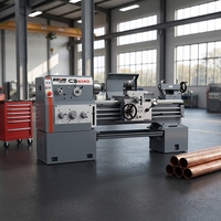 Tour horizontal d'occasion CS6140 robuste à banc déporté 380V pour le travail de tournage des métaux