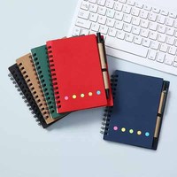 Logo personnalisé pour bloc-notes. Utilisé pour les expositions et la publicité de bureau. Bloc-notes en gros.