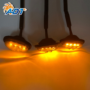 ไฟ LED สำหรับกระจังหน้ารถยนต์ ADT 3 ชิ้น/ชุด 4 SMD สีขาว เหลือง แดง น้ำเงิน พร้อมสายไฟ สำหรับ Ranger Raptor 2020 - Product Image 6