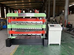 Machine <span class=keywords><strong>de</strong></span> <span class=keywords><strong>pose</strong></span> <span class=keywords><strong>de</strong></span> carreaux profilage transversal forme moule presse hydraulique pneumatique construire machine pu panneau sandwich machines - Product Image 2