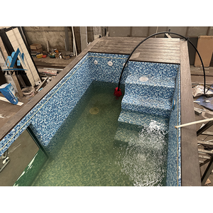 Piscina Prefabricada <span class=keywords><strong>de</strong></span> Acero <span class=keywords><strong>de</strong></span> Lujo Moderna <span class=keywords><strong>de</strong></span> 30/40 Pies, Paquete Todo en Uno para Aplicaciones en Villas, Hoteles y Escuelas - Product Image 1