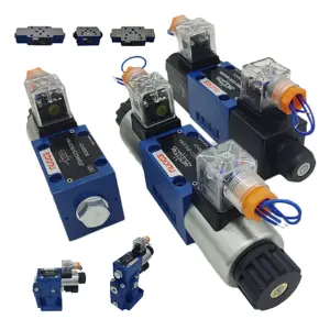 Produsen Cina grosir kustom penjualan terlaris jenis Rexroth Dsg 4We6E katup solenoid tangan hidrolik 24 volt