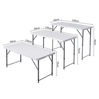Table de repas portable d'extérieur, table de camping pliable ultralégère, table de plage pour la cuisine en plein air, pique-nique, camping, bateau, voyage
