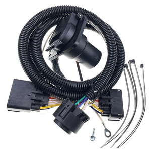 Trailer Connector 7 Pin Wiring <b>Harness</b> 1 Meter IP65 PVC Insulated For F150 56413 118283 US Version - Product Image 1