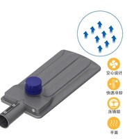 Lampu Jalan LED Sensor Luar Ruangan Multiguna 30W-240W Aluminium Die-Cast IP66 Tahan Air Tiang Dapat Disesuaikan dengan Sensor