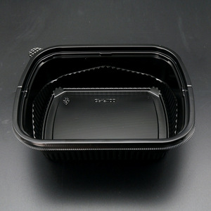 Compartimento desechable para el almuerzo de estilo japonés Bento, caja para llevar, contenedor de plástico para alimentos, apto para microondas - Product Image 5