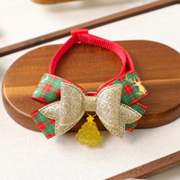 Collection d'accessoires pour animaux de compagnie : collier, bandana pour chien, écharpe pour chat pour Halloween et Noël