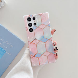 Funda de teléfono de silicona blanda con diseño de flor de mármol, cubierta trasera para Samsung <span class=keywords><strong>Galaxy</strong></span> S20, S21, S22, A10, A20, <span class=keywords><strong>A50</strong></span>, A51, A71, 4G - Product Image 6