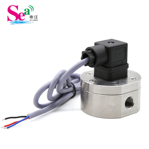 Débitmètre de carburant diesel de haute précision 1% Type à engrenages ovales 1-10L/min Dijiang ZJ-HSM en acier inoxydable G1/4'' Capteur de débit de liquide - Product Image 2