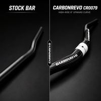 Guidon de scooter électrique Carbonrevo, guidon en aluminium, résistant à la corrosion, pièce de rechange de qualité supérieure, compatible