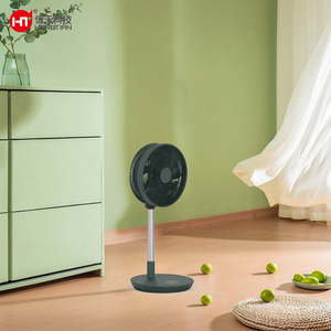Hengtian Rechargeable Folding Fan F633B Portable Usb Powered Tabletop Floor Stand Non Oscillating For Home <b>Outdoor</b> Use - Product Image 1