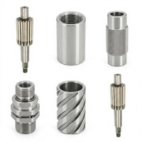 Pièces métalliques usinées CNC personnalisées en usine en Chine, services de finition de surface par anodisation, pièces de quincaillerie usinées multi-processus