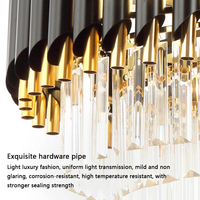 Lustre en cristal de luxe pour chambre à coucher Plafonnier Led Ventilateur de plafond de luxe Led avec lumière Lustre intelligent Plafonnier et ventilateur