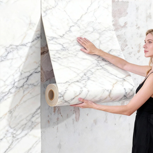 FONJUE <span class=keywords><strong>Papier</strong></span> <span class=keywords><strong>Peint</strong></span> Moderne en <span class=keywords><strong>Bois</strong></span> Auto-Adhésif Amovible Imperméable pour Chambre et Salon - Product Image 2