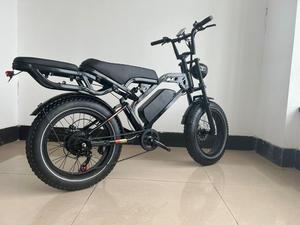 Venta caliente de alta velocidad 350W 48V 12Ah freno de tambor 20 pulgadas neumático motor China precio todoterreno montaña ciudad bicicleta eléctrica - Product Image 6