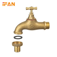 IFAN Professional Supply R Series Water Bibcock Robinet d'eau couleur laiton 1/2-3/4 "Robinet d'eau