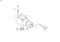 Pièces d'origine Hitachi YB60003214/YB60000317/9247365 Soupape solénoïde pour chargeuse sur pneus Hitachi ZW180 ZW220 ZW250 ZW220-5A