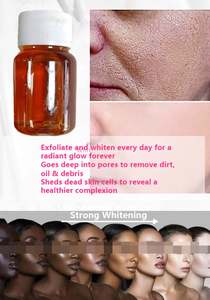 Suero Exfoliante a Base de Ácido Glicólico Anti-Líneas Finas para Uso Tópico, Combate las Arrugas Pequeñas, la Melanina, Brillo, Directo de Fábrica, Cuidado de la Piel - Product Image 2