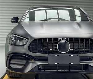 Para <span class=keywords><strong>Mercedes</strong></span> E63 AMG Kit de conversión para W212 Clase <span class=keywords><strong>E</strong></span> Sedan 2014-2015 Juego completo de estilismo de carrocería AMG Kit de carrocería No requiere corte - Product Image 5