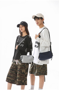 Nouveau sac messager en nylon style été, petit sac de voyage léger avec fermeture éclair, séparation sec/humide, idéal pour le fitness - Product Image 5