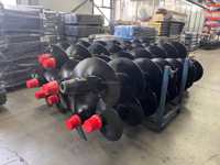 Outil de forage de tige de forage à tarière forgée de taille personnalisée pour une collecte efficace d'échantillons de sol