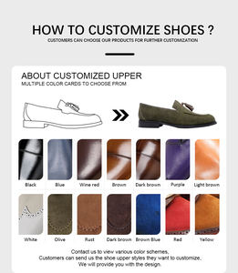 Chaussures Confort Légères Décontractées à Enfiler pour Hommes, Mocassins en <span class=keywords><strong>Cuir</strong></span> Véritable pour Bureau, Tenue de Ville, Affaires, Mariage et Fête - Product Image 5