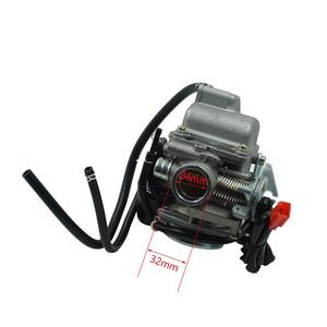 Accessoires de modification de moto pour GY6 125cc 150cc Kymco <span class=keywords><strong>Max</strong></span> 24mm PD24J Carburateur Guangyang Haomai - Product Image 2